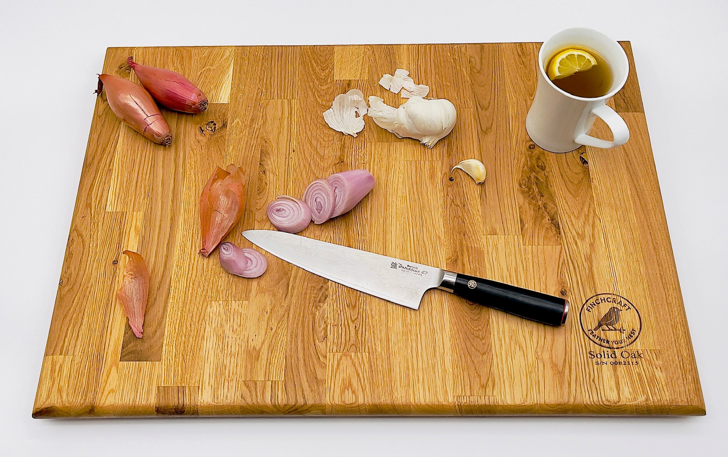 Solid Oak Worktop Saver